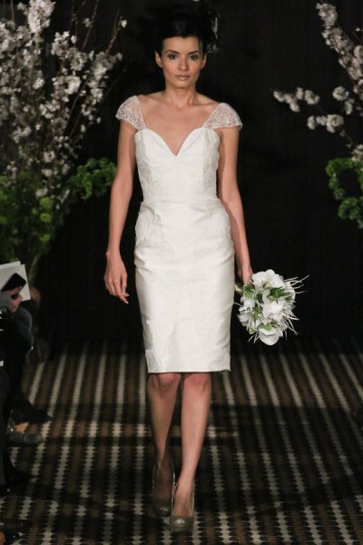 Wedding Dress Model Wanted on Model Walks Runway In An Allure Wedding Dress By Sarah Jassir  For The