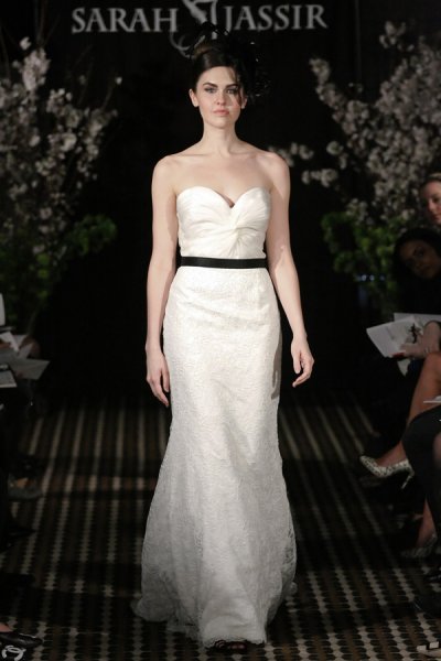 Wedding Dress Model Wanted on Model Walks Runway In A Cherish Wedding Dress By Sarah Jassir  For The