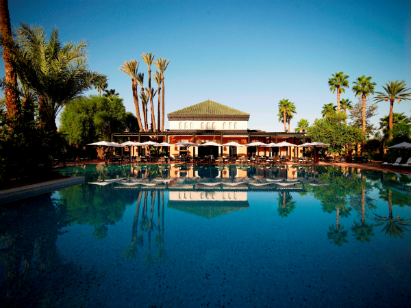Travel Tuesday: Experience the Moroccan Magic of La Mamounia Outdoor Pool