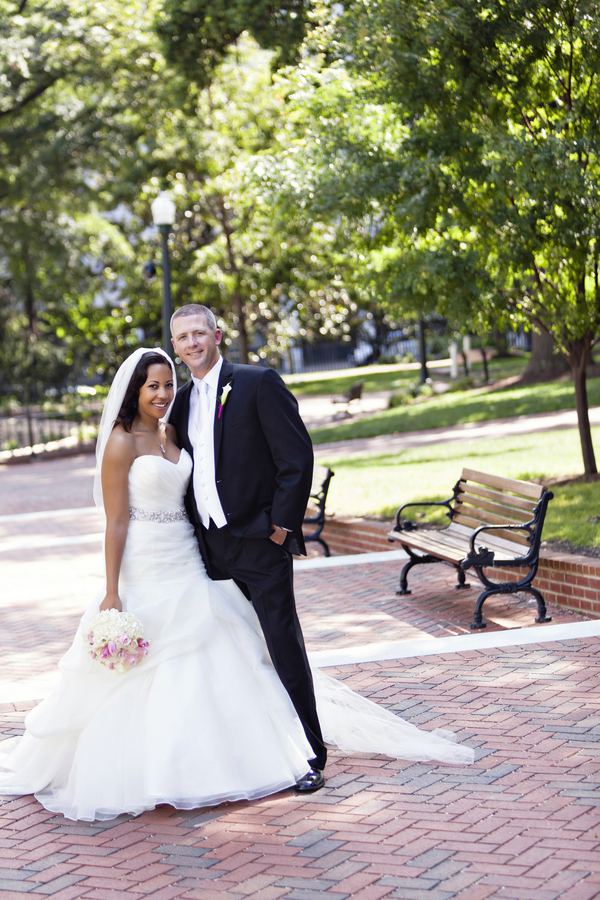 Real {Virginia} Wedding: Keasha + Steven Chappell Hall David Abel Photography 060912Wedding406 Low