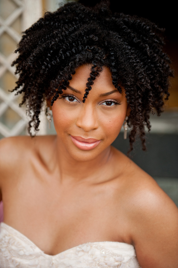Black Natural Hairstyles For Brides