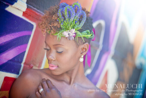 Natural Hair Beauty Shoot From Modage Munaluchi Bride