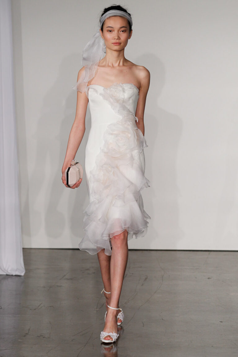 Short Wedding Dresses: Marchesa -Munaluchi Bride