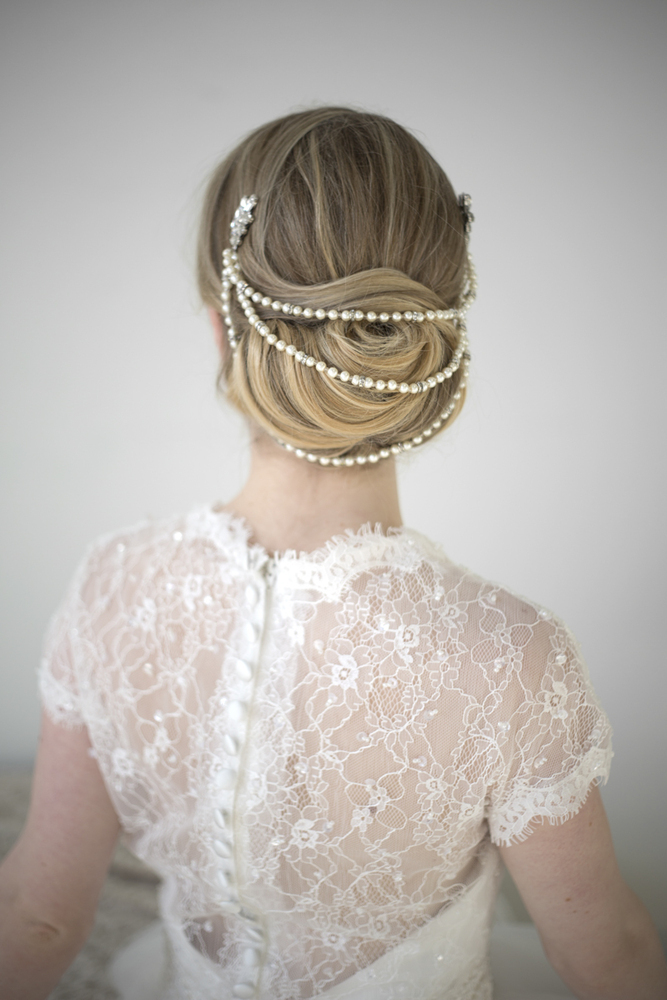 Image of Pearl Wedding Hair Accessory