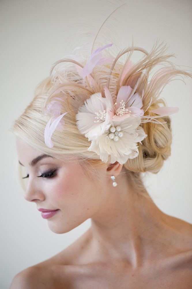 Image of Bridal Fascinator - CONSTANCE