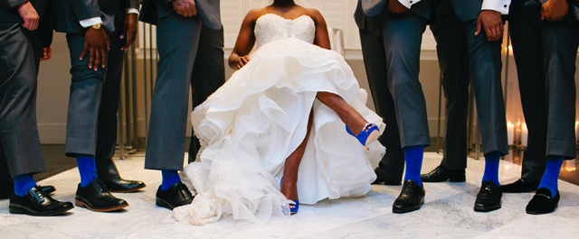 GroomInspiration - Grooms matching socks - Photo by Still life media