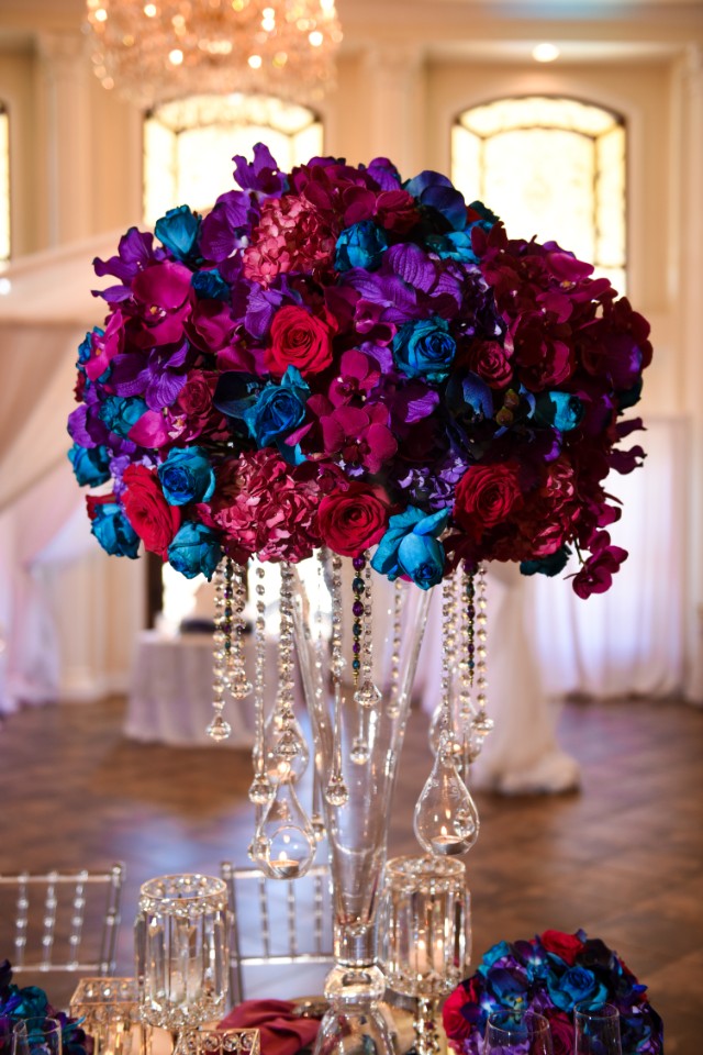 Vibrant Purple and Blue Wedding Ideas |Munaluchi Bride