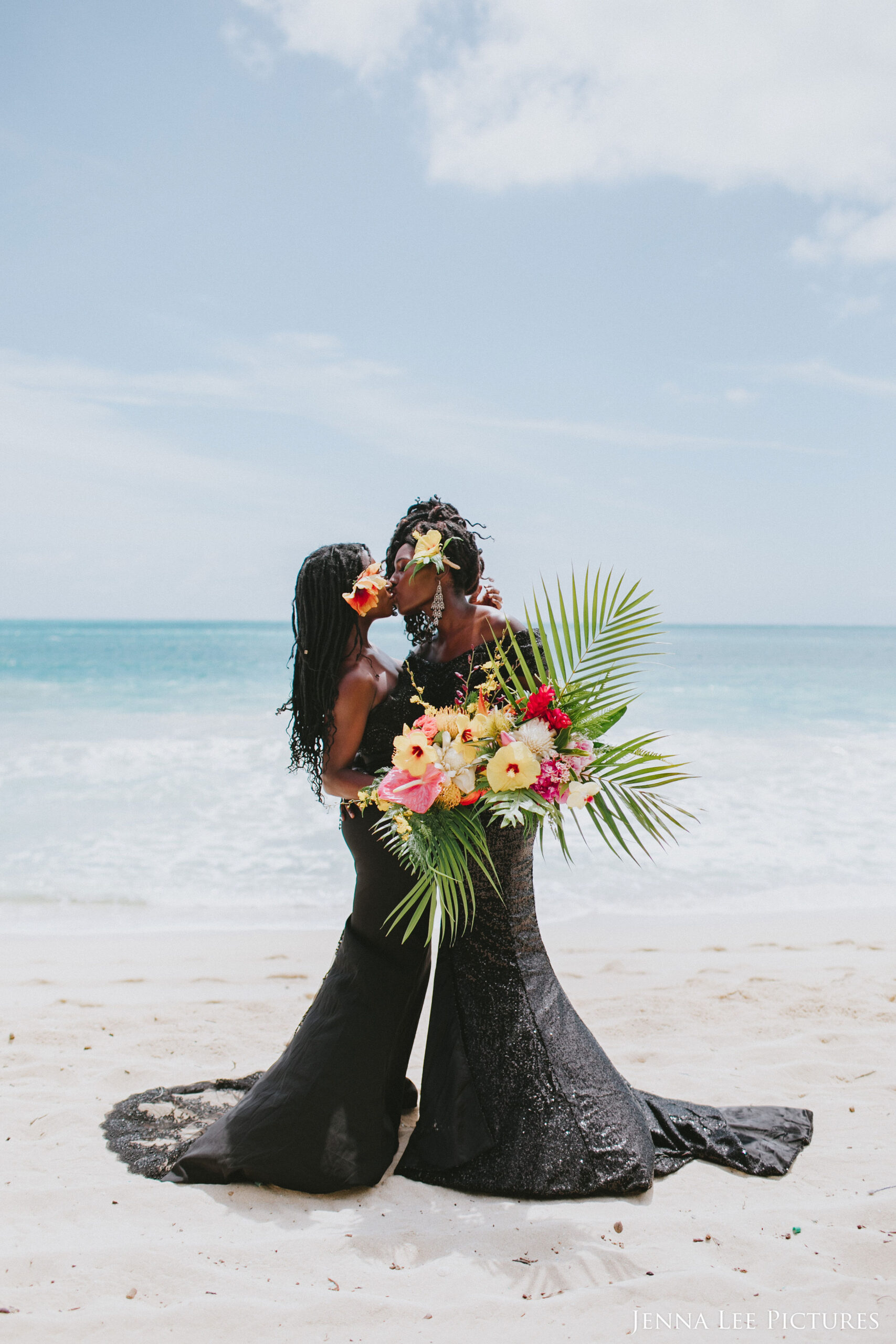 Juneteenth LGBTQ Styled Shoot in Hawaii - Munaluchi Bride