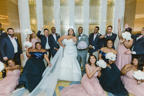 Stunning Winter Wonderland Themed Wedding in Washington, DC -Munaluchi ...