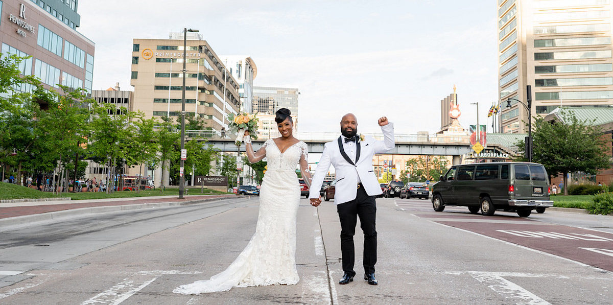 Classy and Elegant Wedding in Baltimore, Maryland