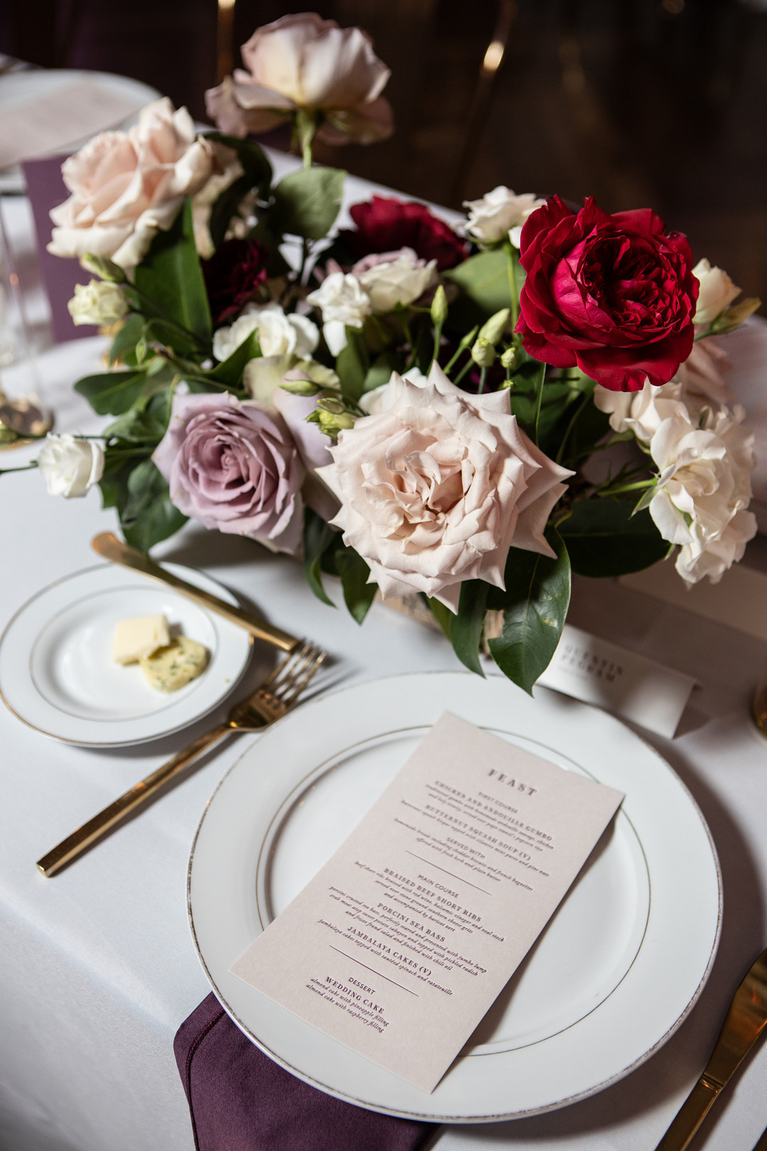 Soft flickering candles and cascading florals are just a few details from this intimate and romantic wedding at the Il Mercato New Orleans.