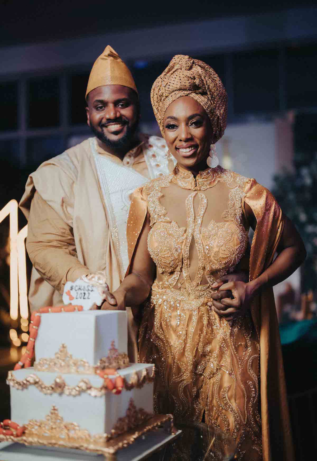 Nigerian wedding celebration 