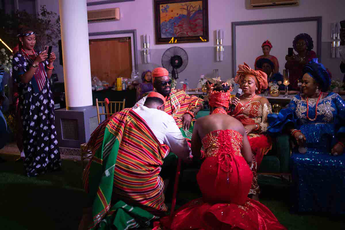 Nigerian wedding celebration 