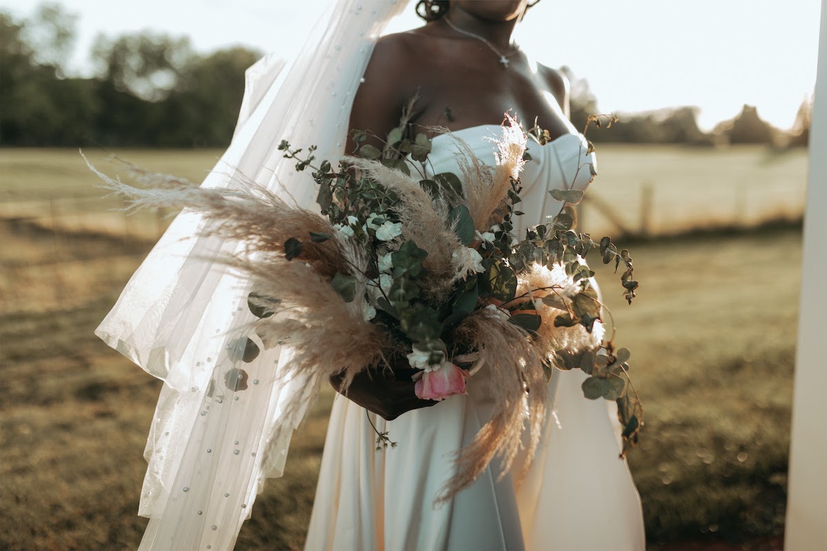 Vintage bride bouquet 