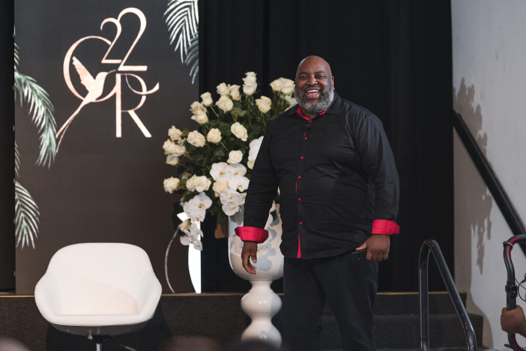 Chip Dizard speaks at Coterie Retreat 2022 in Jamaica 