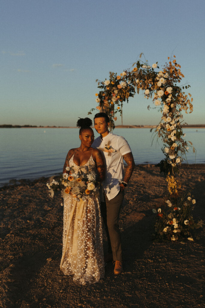 Beaches or Mountains? McKenzie Bigliazzi Photography and her creative team's styled shoot at Boulder Beach Club proves you can have both.