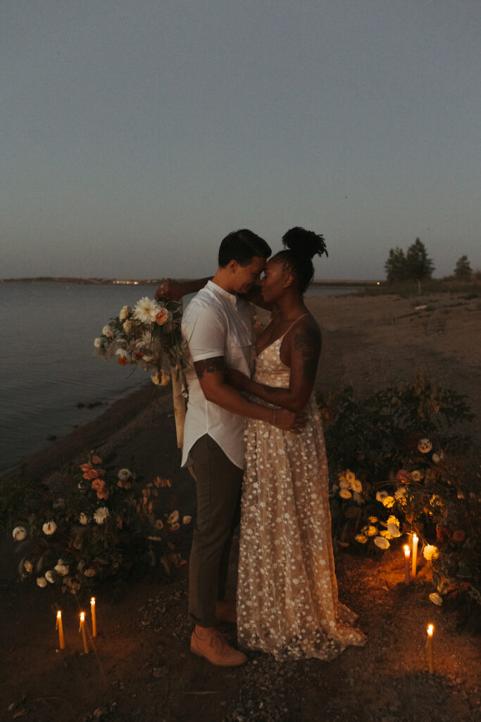 Beaches or Mountains? McKenzie Bigliazzi Photography and her creative team's styled shoot at Boulder Beach Club proves you can have both.