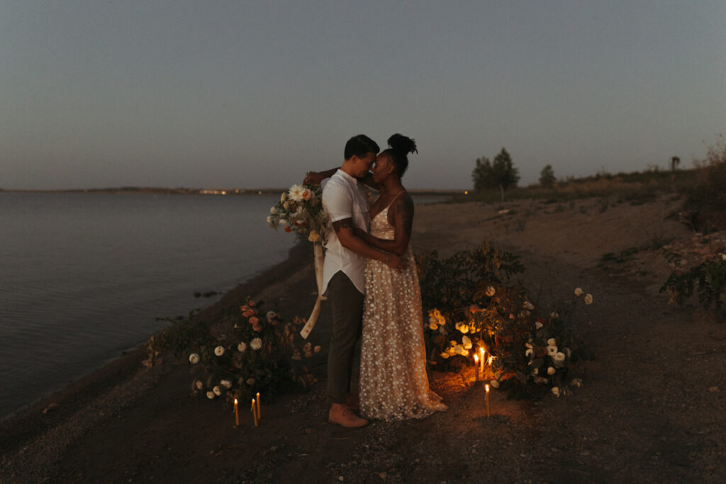 Beaches or Mountains? McKenzie Bigliazzi Photography and her creative team's styled shoot at Boulder Beach Club proves you can have both.