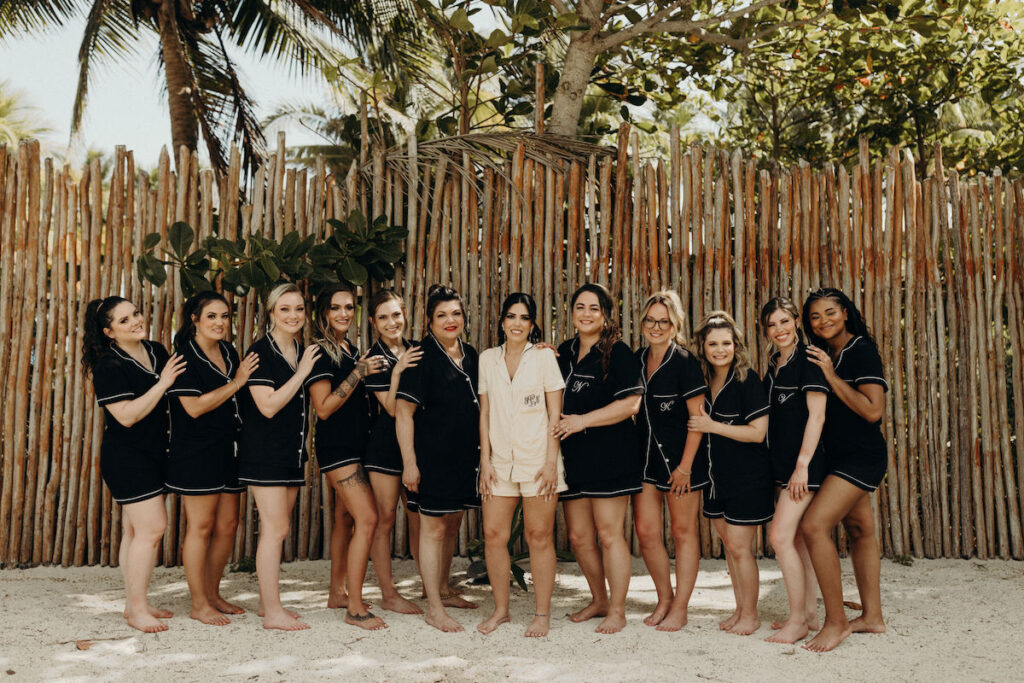 Darren & Nicole tied the knot in Playa del Carmen, Mexico, on a private beachfront palapa with tropical beach vibes, dinner, and dancing.