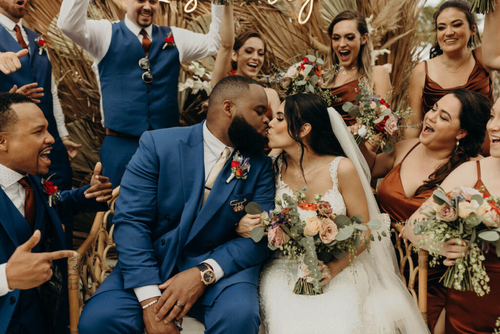 Darren & Nicole tied the knot in Playa del Carmen, Mexico, on a private beachfront palapa with tropical beach vibes, dinner, and dancing.