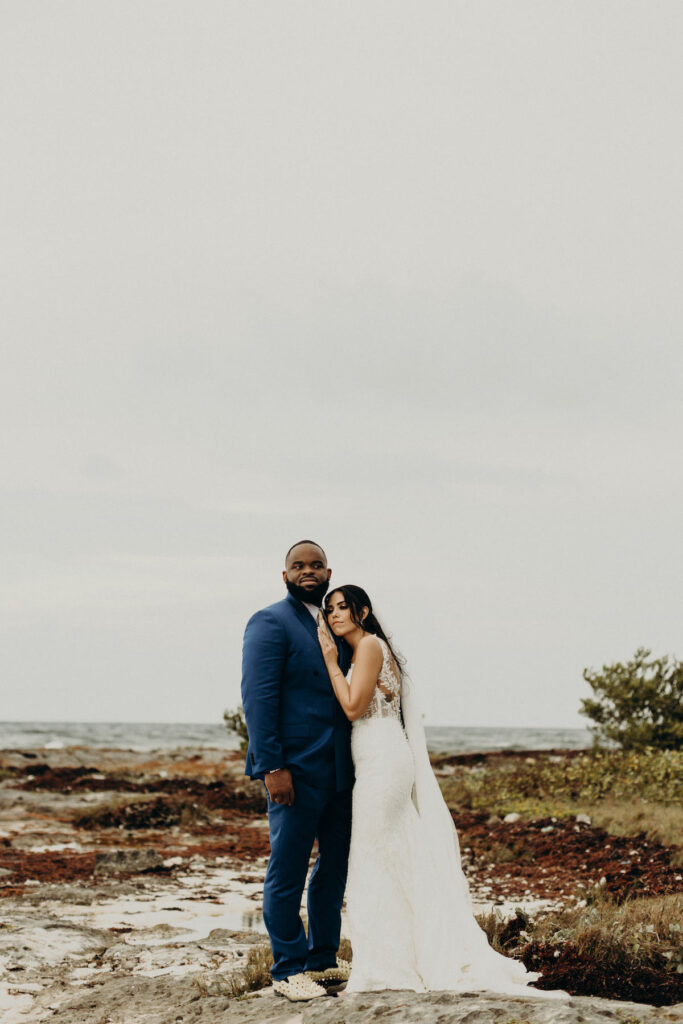 Darren & Nicole tied the knot in Playa del Carmen, Mexico, on a private beachfront palapa with tropical beach vibes, dinner, and dancing.