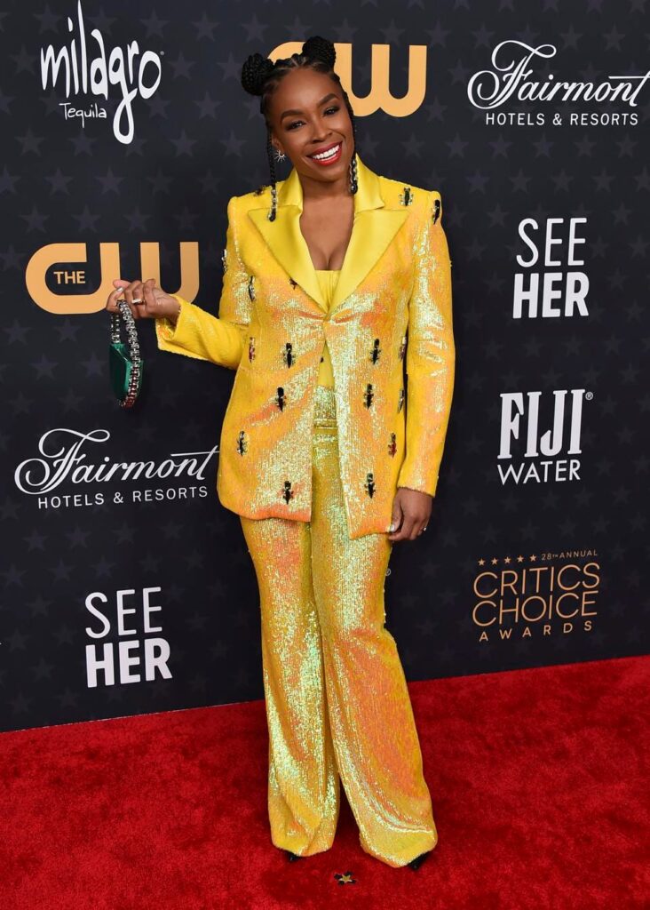 These red carpet fashion trends and new statement making looks at the 2023 Critics Choice awards took home the night's biggest prize!