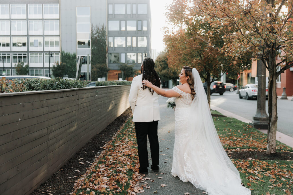 Alma & Khurram's wedding at La Maison in Belleville, NJ, was a celebration of Dominican and Jamaican culture with lux decor including a flower and candle wall, gorgeous centerpieces, and classy furniture with gold details.