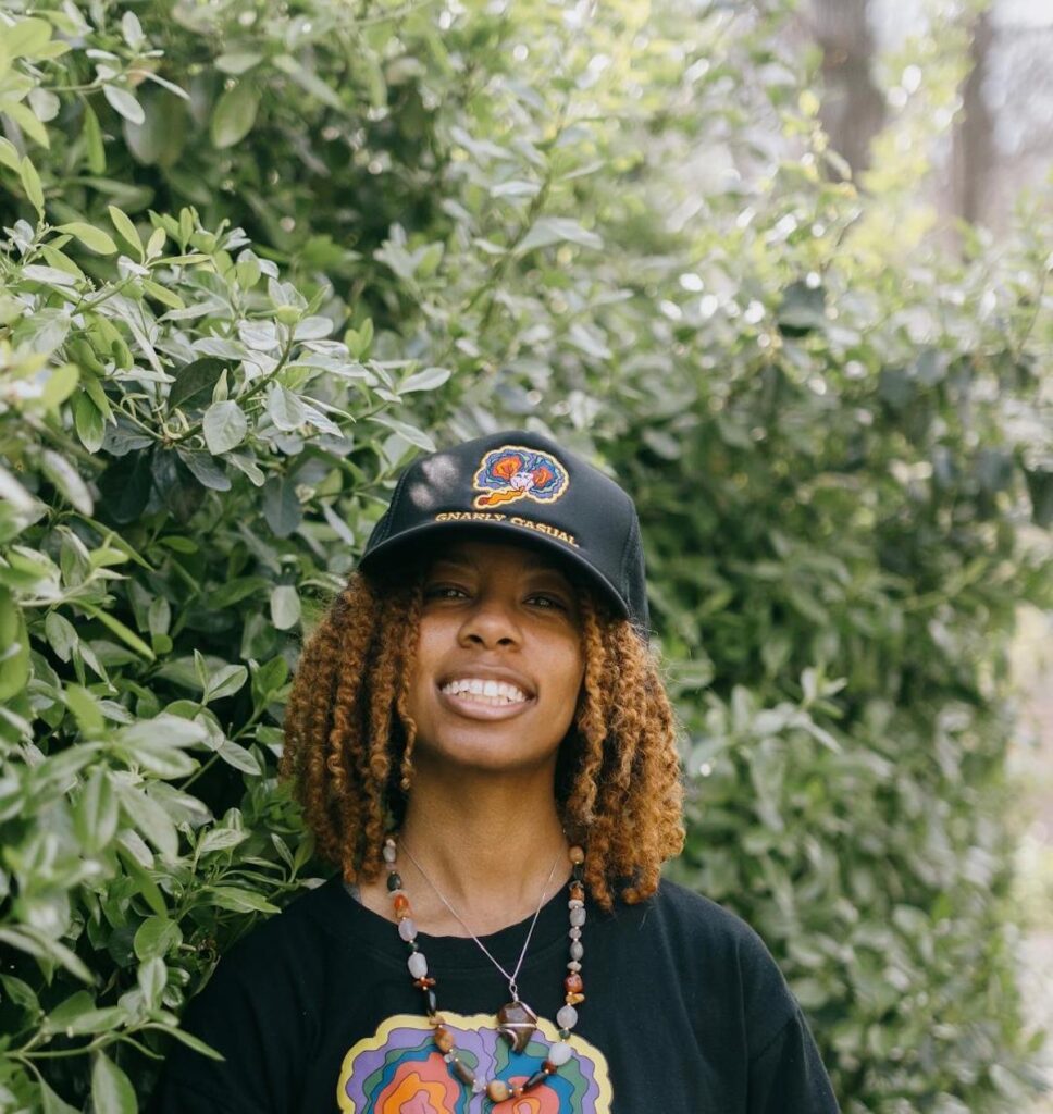 Bridal Robes Bye! Shaleia Jamerson is ready to give you bold bridal party alternatives with Gnarly Casual’s Optimistic Streetwear Style.