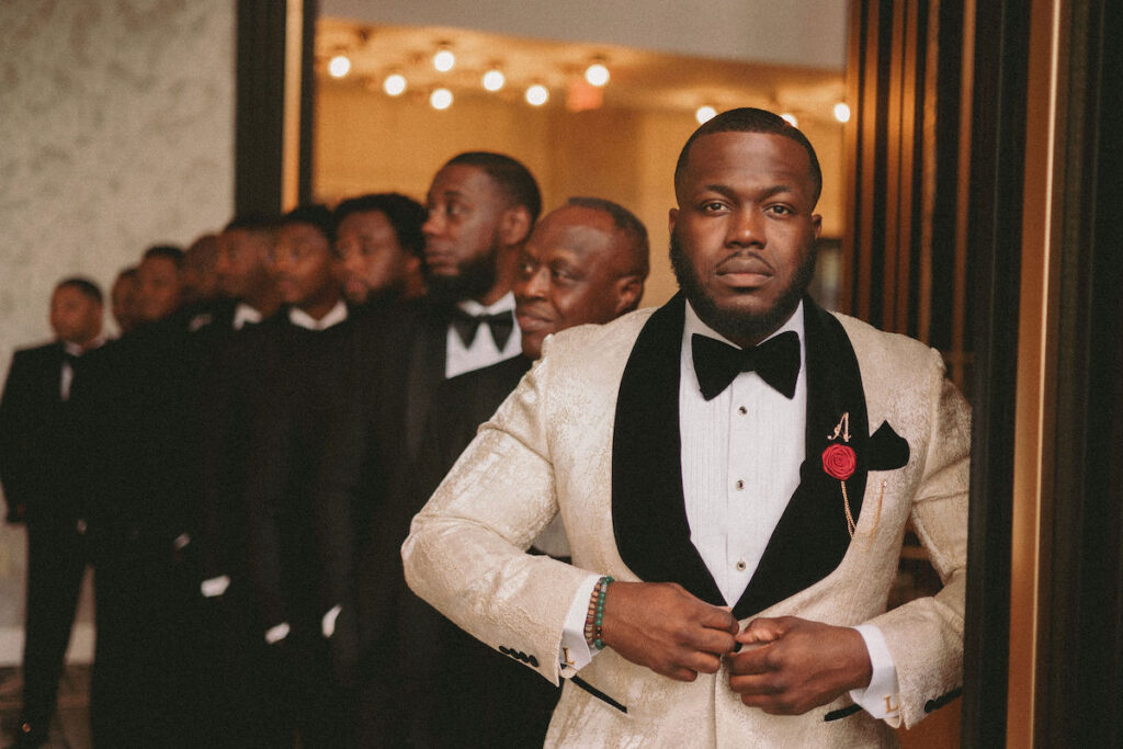 REEM Photography captured Trinidad Bombshell, Monique, and Southern Gentleman, Alphonso, say "I Do" at The Biltmore Ballroom in Atlanta, GA.