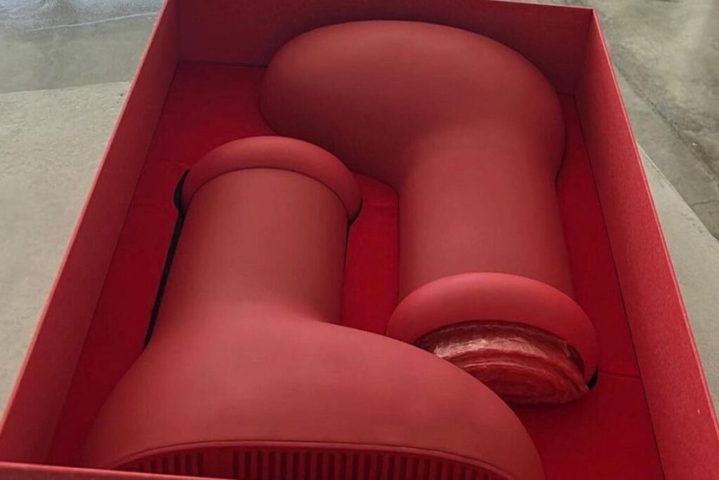 From Ciara to Janelle Monae and other celebs, MSCHF's big red boots are the viral sensation that has the internet streets talking.