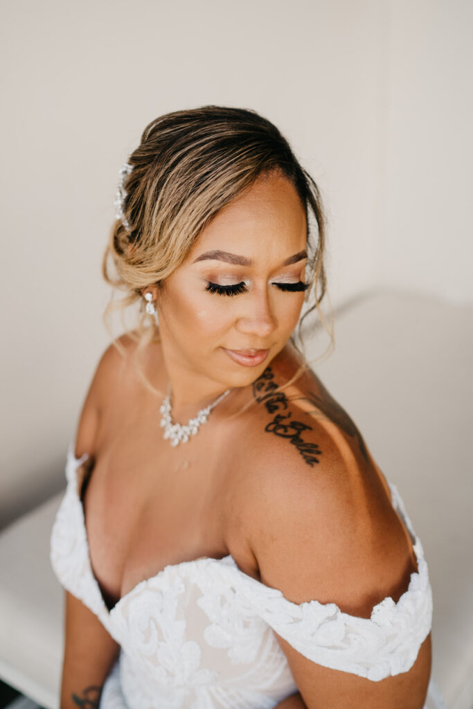 Beach waves and white sand welcomed guests to Alexis and Ronnie's summer outdoor destination wedding in Mexico.