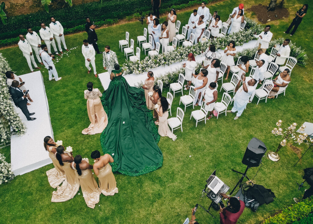 Grace and Woodly celebrated their love with a luxurious, unconventional destination wedding in the Dominican Republic!