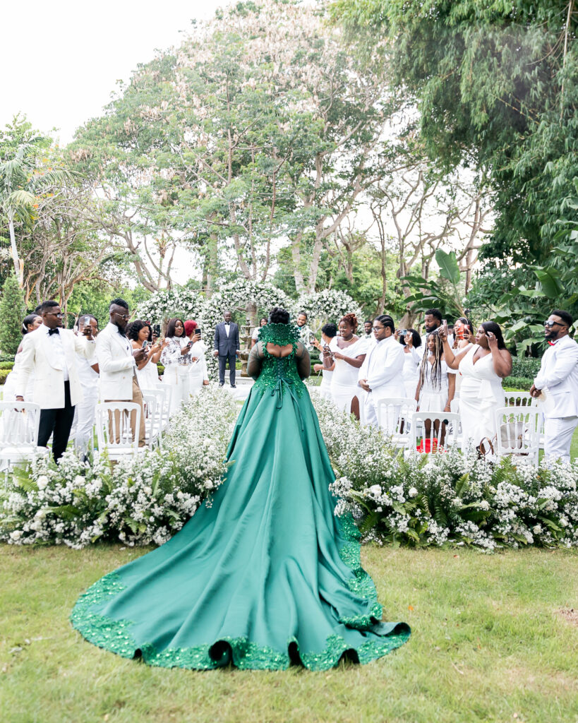 Grace and Woodly celebrated their love with a luxurious, unconventional destination wedding in the Dominican Republic!