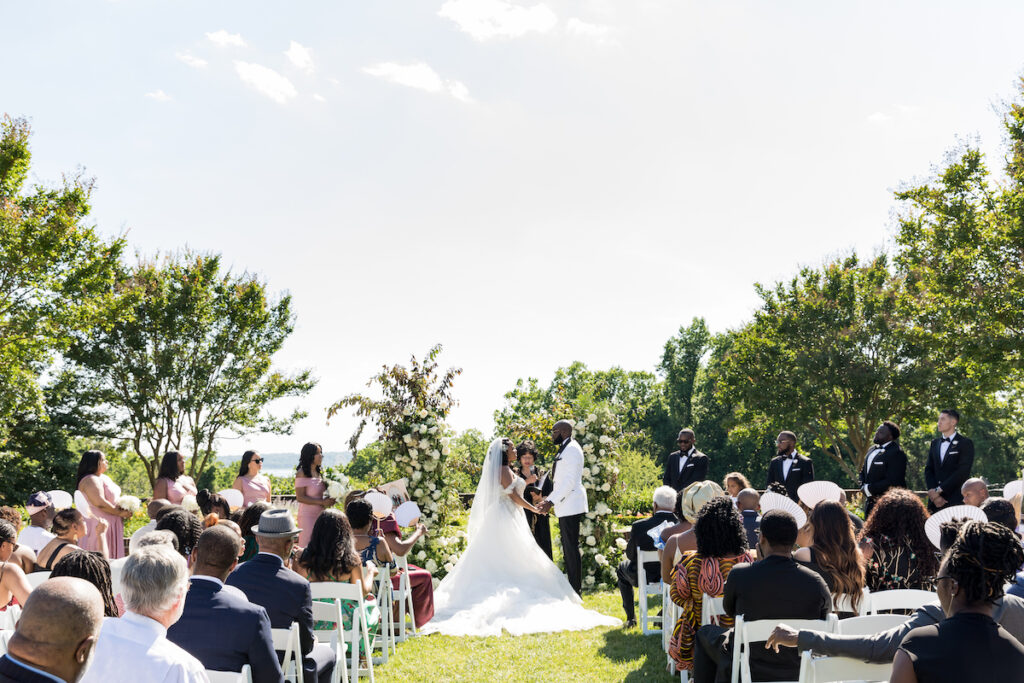 Featured in MunaLuchi Bride, Issue 28, this gorgeous, classic multicultural wedding celebrates Nigerian and African-American traditions.