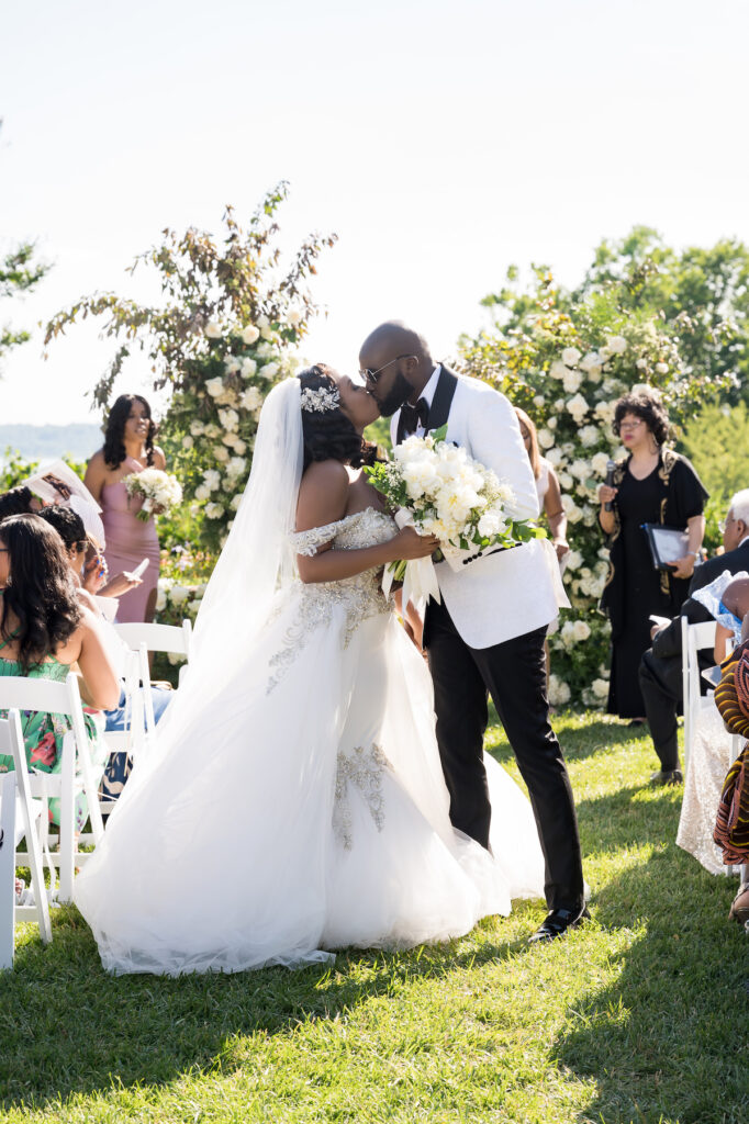 Featured in MunaLuchi Bride, Issue 28, this gorgeous, classic multicultural wedding celebrates Nigerian and African-American traditions.