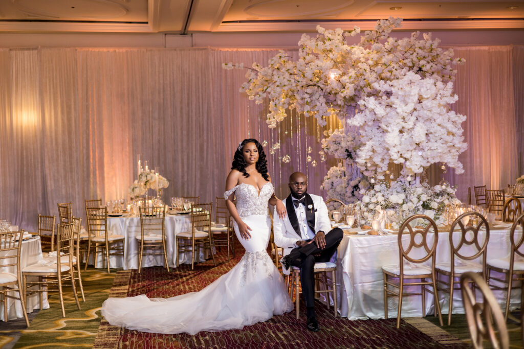 Featured in MunaLuchi Bride, Issue 28, this gorgeous, classic multicultural wedding celebrates Nigerian and African-American traditions.