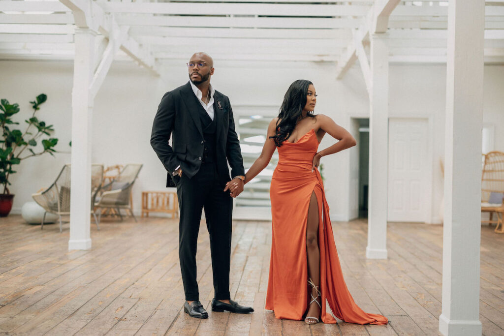 Captured by MunaCoterie excellence, REEM Photography, this couple's sexy engagement session in Miami, FL, is sultry, sensual, and extra elevated.  