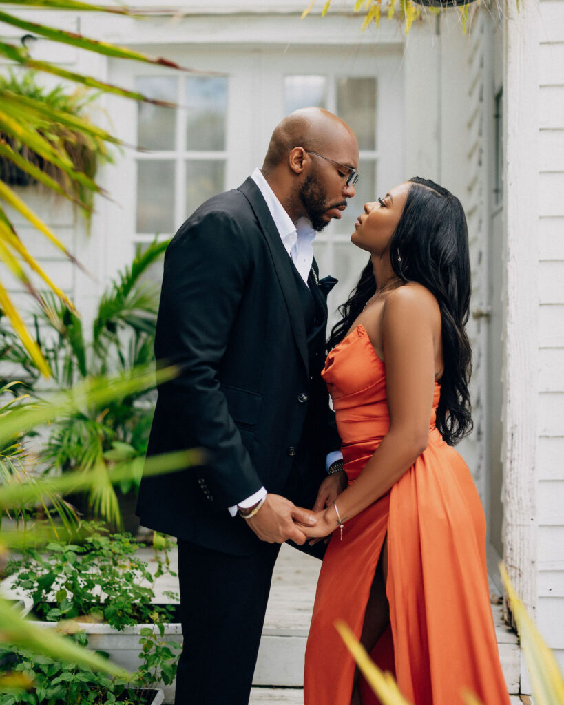 Captured by MunaCoterie excellence, REEM Photography, this couple's sexy engagement session in Miami, FL, is sultry, sensual, and extra elevated.  