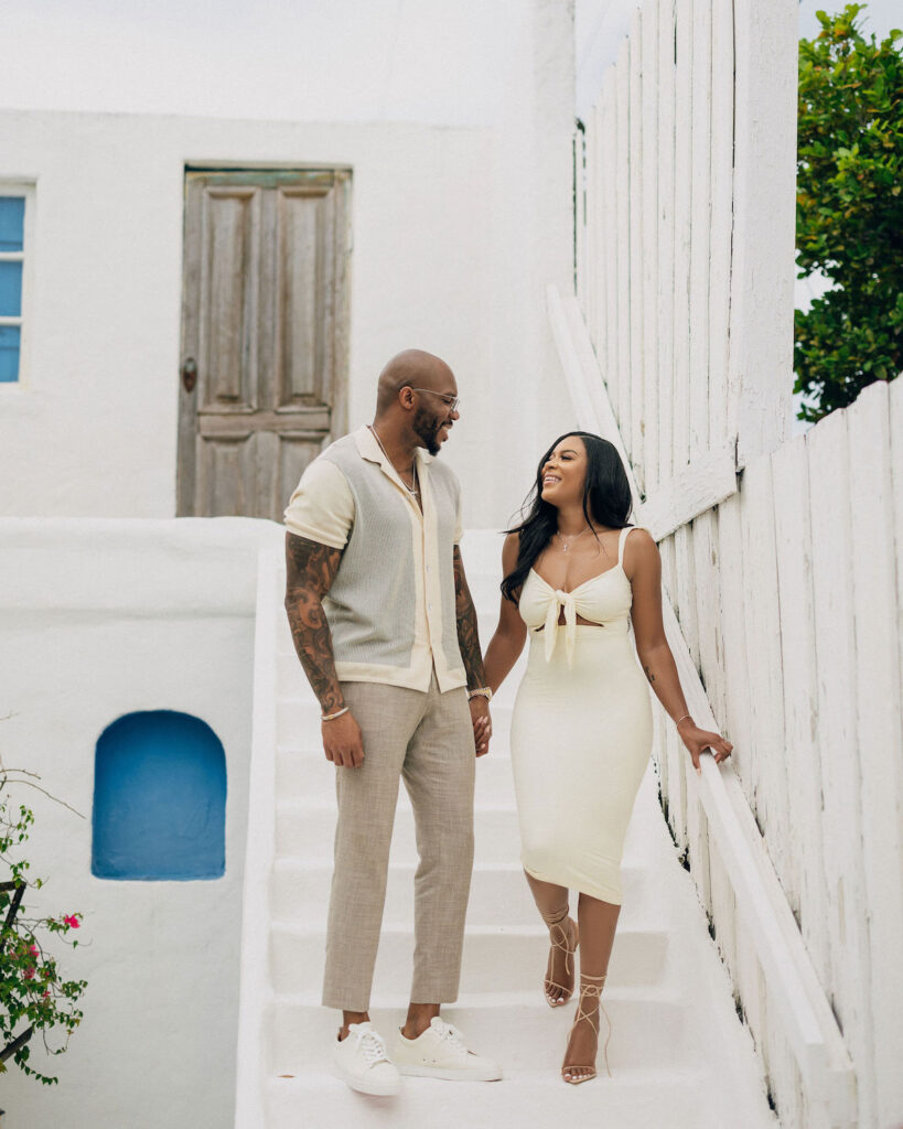 Captured by MunaCoterie excellence, REEM Photography, this couple's sexy engagement session in Miami, FL, is sultry, sensual, and extra elevated.  