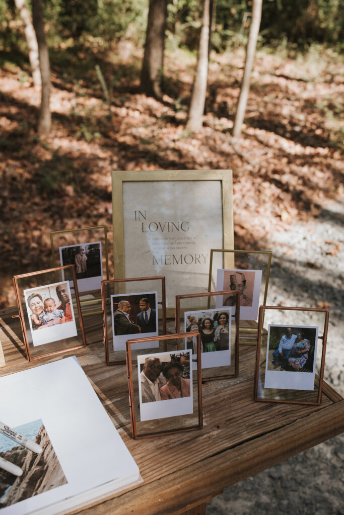 This romantic golden hour ceremony had traditional southern charm & modern minimalist elements that created a modern fairy tale fall wedding.