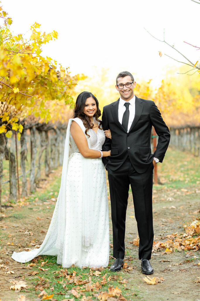 Set against the Castello Di Amorosa in Calistoga, California, this elegant vineyard engagement session is giving Prince and Princess vibes.