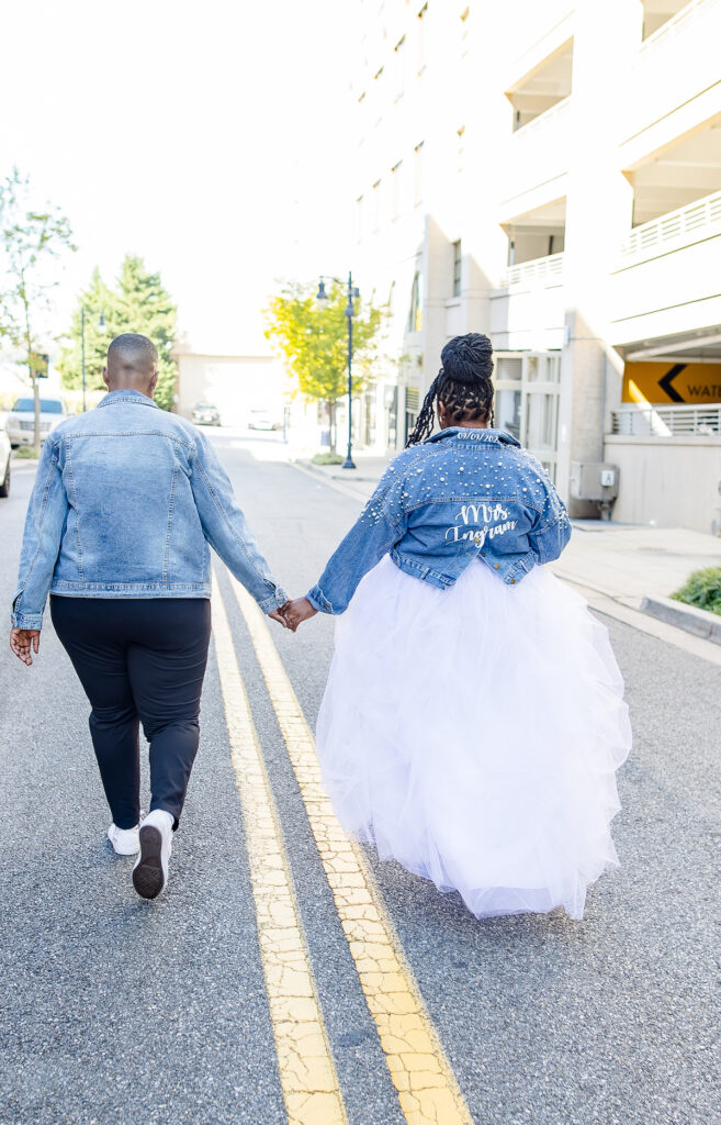 In this fun and flirty engagement session at the Cadillac Ranch National Harbor in Washington, DC, one thing is evidently clear: Jess and Tie are meant to be!