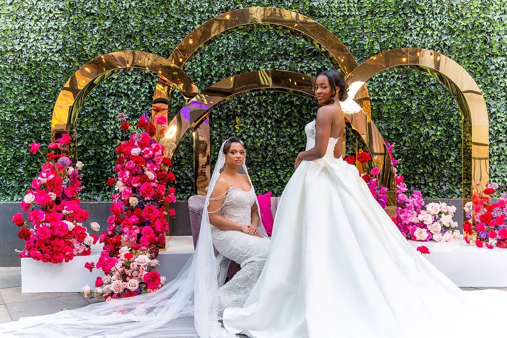 Muna Love Affair Brooklyn kicked off New York Bridal Fashion Week with style and glam on Monday, April 10th, 2023, at the Atrium Event Space!