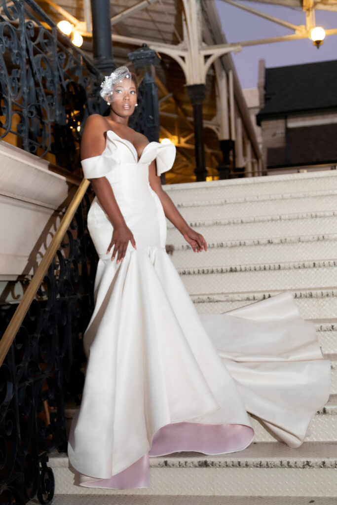 Today, we are going behind the brand with Muna Coterie Gown Designer, Leah Langley-McClean, of ElleNelle Bridal!