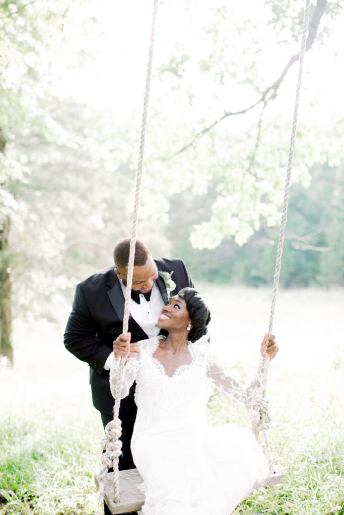 Rebecca and Kevin blended modern elements with tradition and culture at their chic and modern spring chapel wedding!