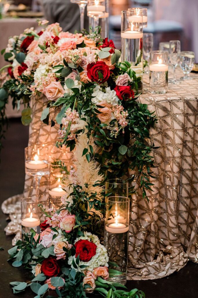 While Orlando and Canetra's wedding at The Foundry at Puritan Mill is "simply elegant," there was nothing simple about their stunning nuptials!