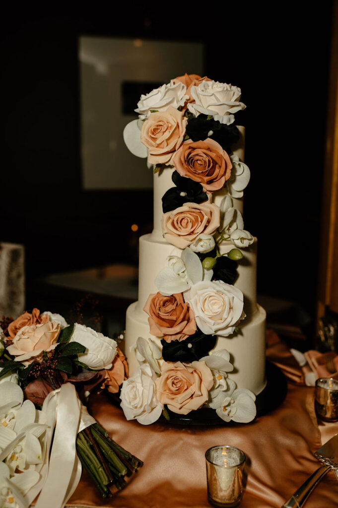 An elegantly chic wedding at the Baltimore Museum of Art captures the essence of true love with touching personal vows & sophisticated attire.