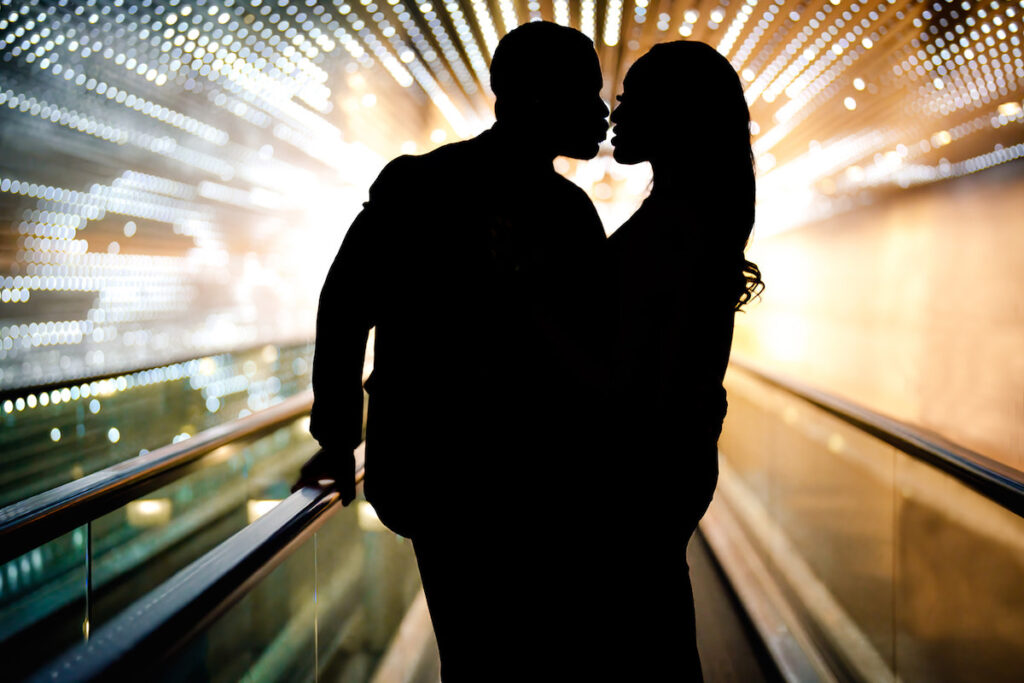 Ryan and Ashley's stylish engagement session at the National Gallery of Art in Washington, D.C., showcases Black Love and Black excellence. 