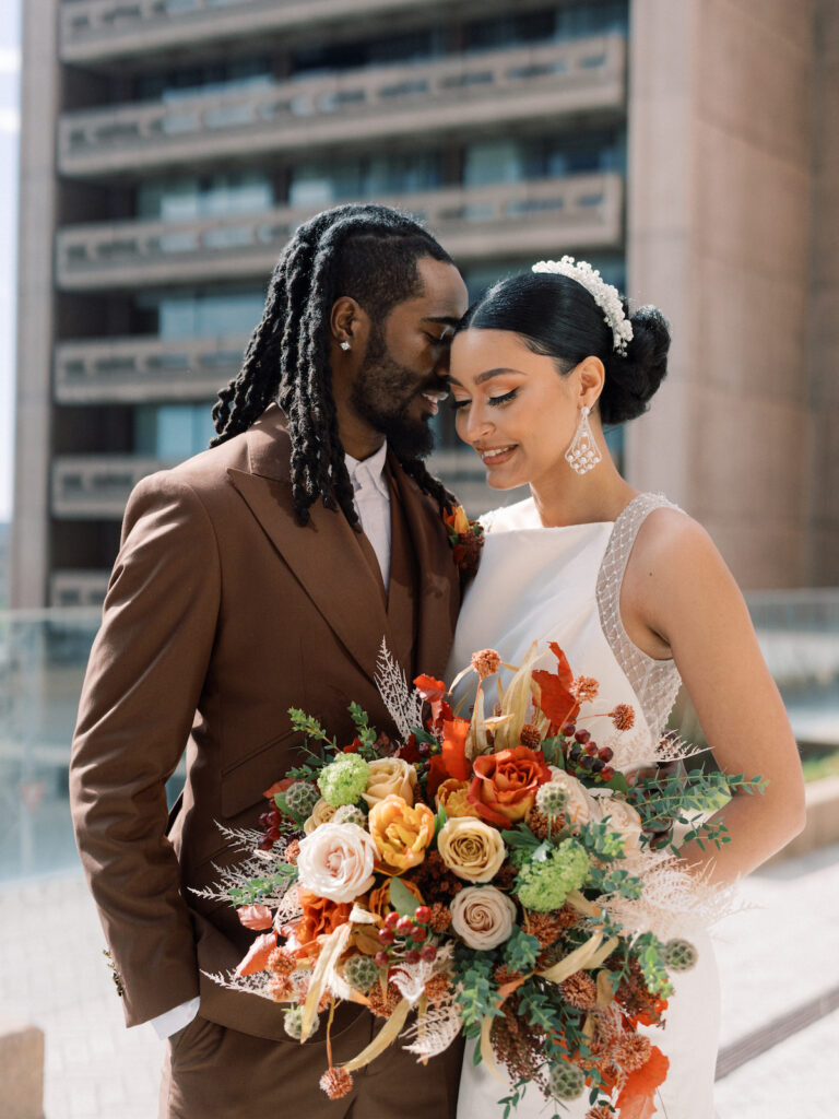 Focusing on the perspective of the groom, this unique cigar and whiskey-styled shoot captures masculine elegance!