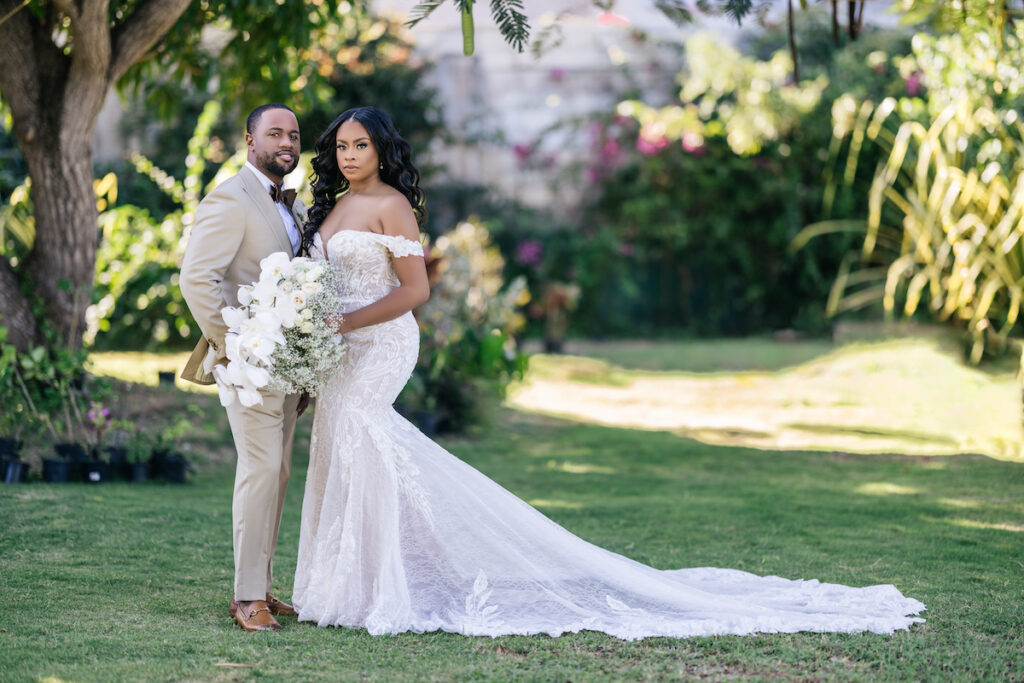 Coterie Wedding Planner, Patrice Dehaney of Lux Event Design, brought Arielle and Sevawn's timeless romantic destination wedding to life!